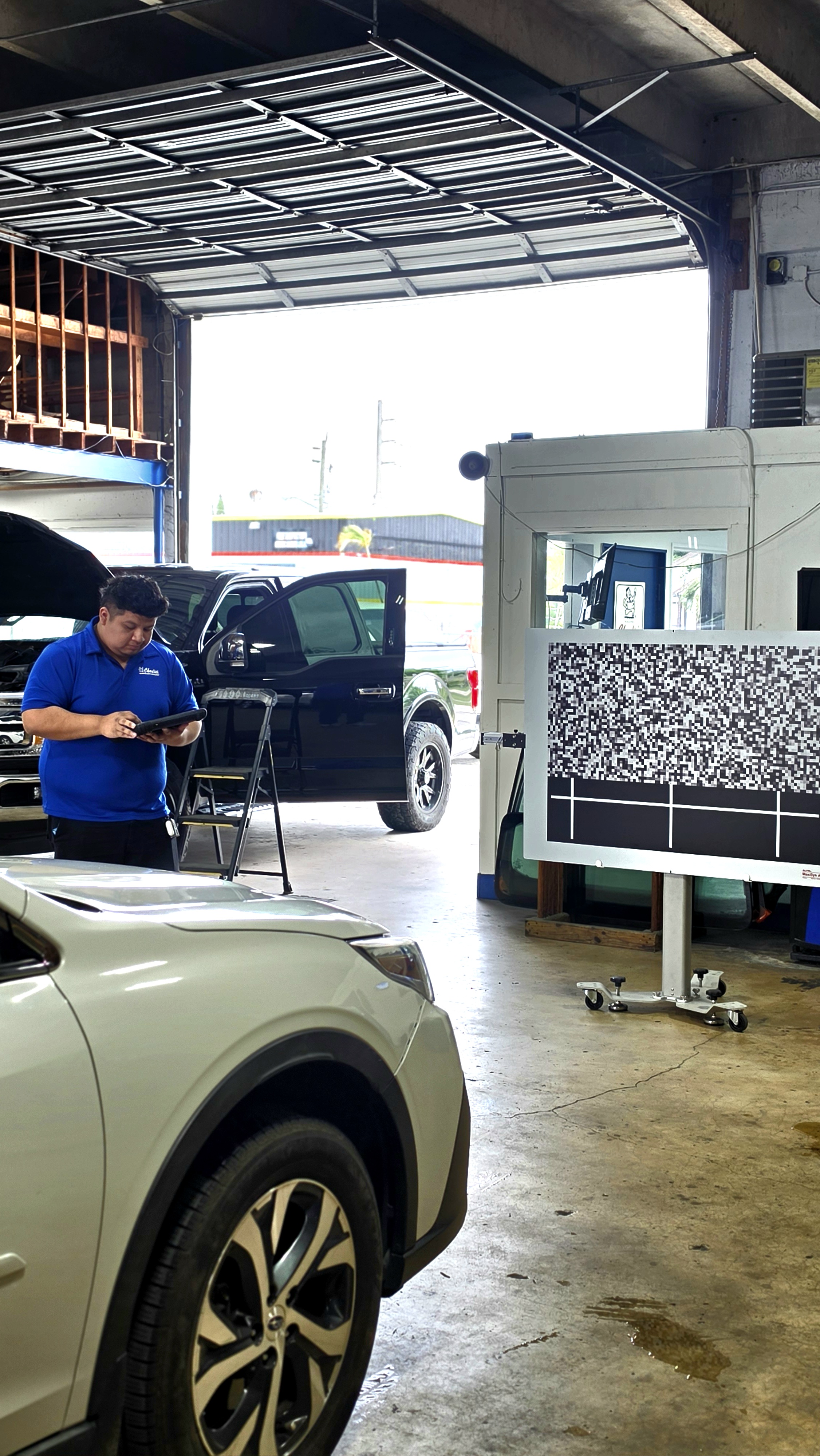 ADAS camera recalibration